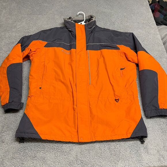Columbia Other - Columbia Jacket Mens XL Orange Full Zip Winter Outdoors